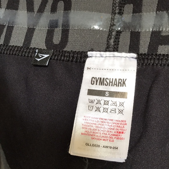 GYMSHARK size S black athletic leggings - Picture 5 of 8